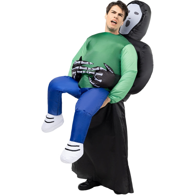 Disfraz de Muerte Hinchable para hombre Bis