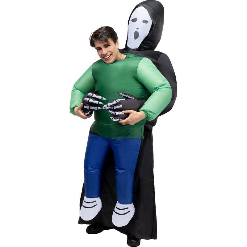 Disfraz de Muerte Hinchable para hombre Perfil