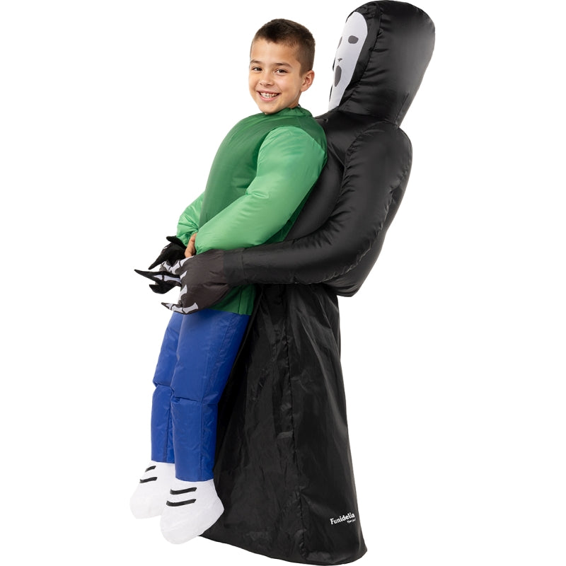 Disfraz de Muerte Hinchable para niño Perfil