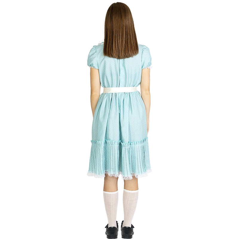 Disfraz de Niña Gemela de El Resplandor para mujer Espalda