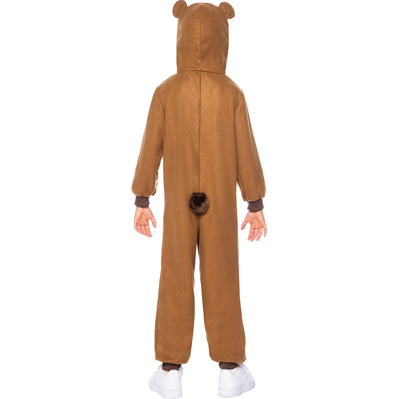Disfraz de Oso Onesie infantil Espalda