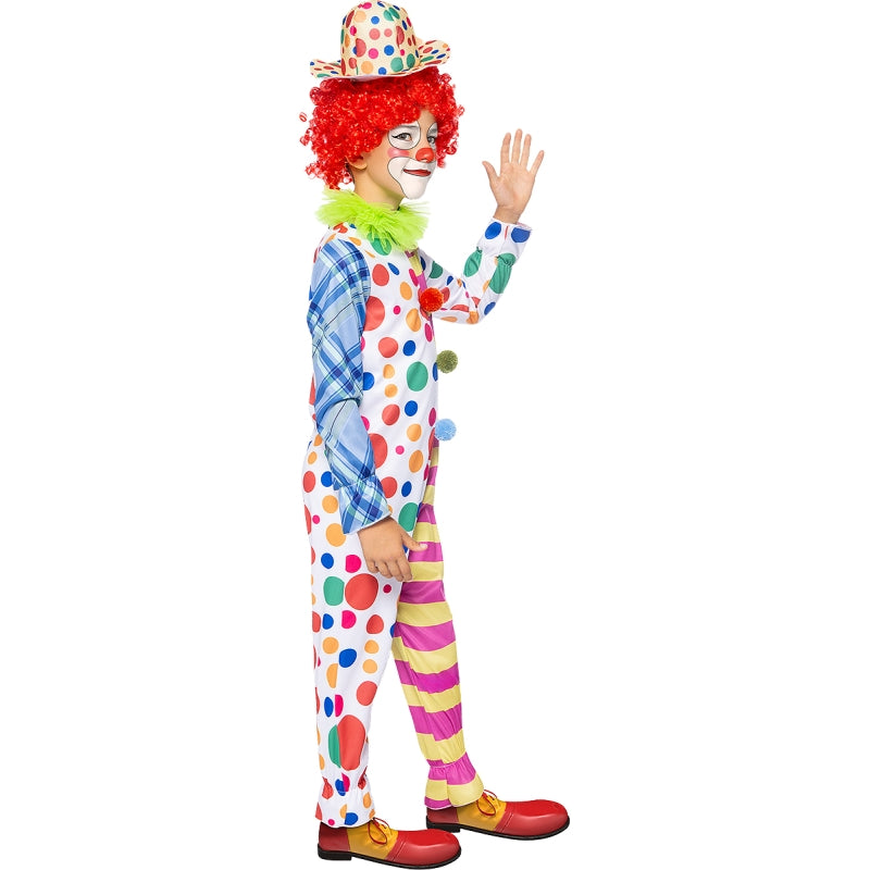 Disfraz de Payaso Deluxe para niño Perfil