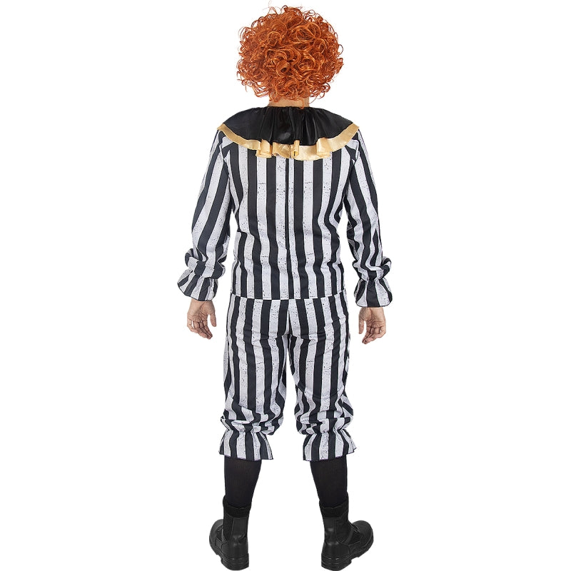 Disfraz de Payaso Macabro para hombre Espalda