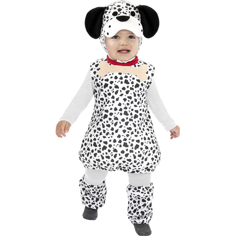 Disfraz de Perro Dálmata con hueso para bebé Bis