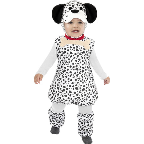 Disfraz de Perro Dálmata con hueso para bebé Bis