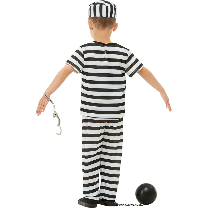 Disfraz de Prisionero infantil Espalda