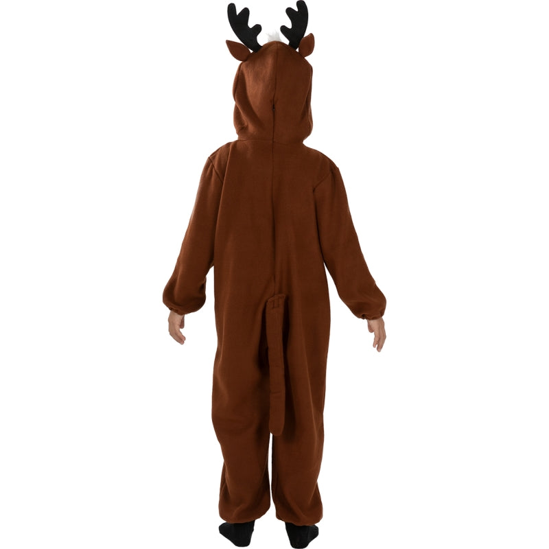 Disfraz de Reno de Santa Claus infantil Espalda