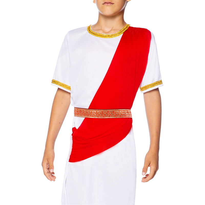 Disfraz de Príncipe Romano para niño Detalle