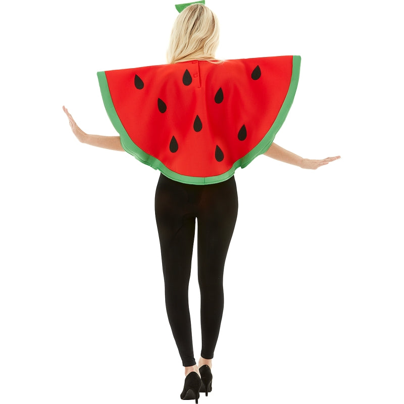 Disfraz de Sandía adulto unisex Espalda