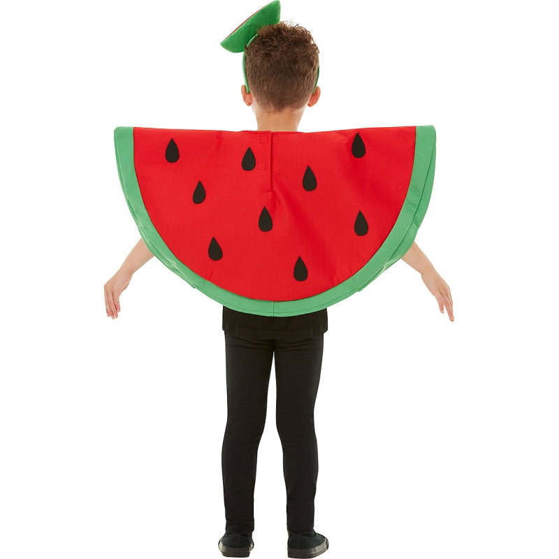 Disfraz de Sandía infantil Espalda