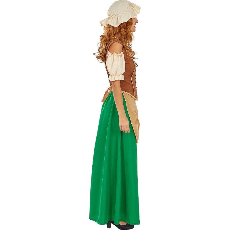 Disfraz de Tabernera época Medieval para mujer Perfil