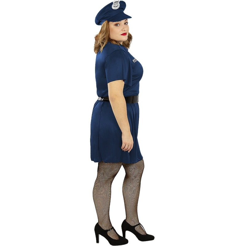 Disfraz de Oficial de Policía para mujer Perfil Talla Grande