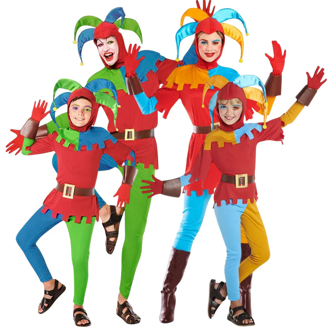 Gruppo Arlecchini multicolori