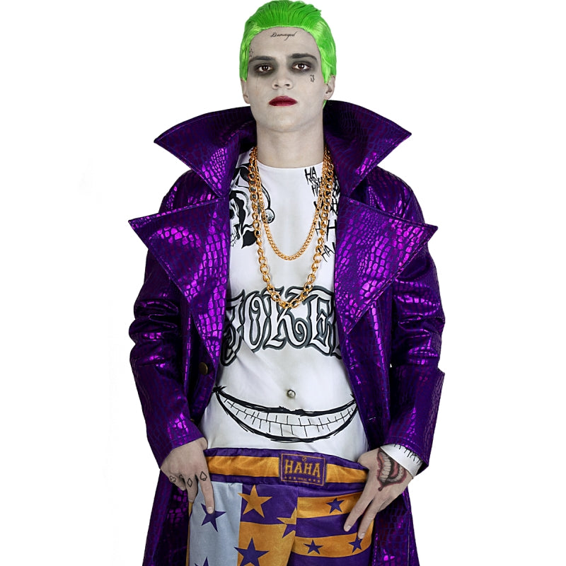 Disfraz de Joker de Escuadrón Suicida para hombre