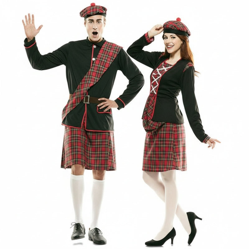Costumi di coppia Scozzesi classici