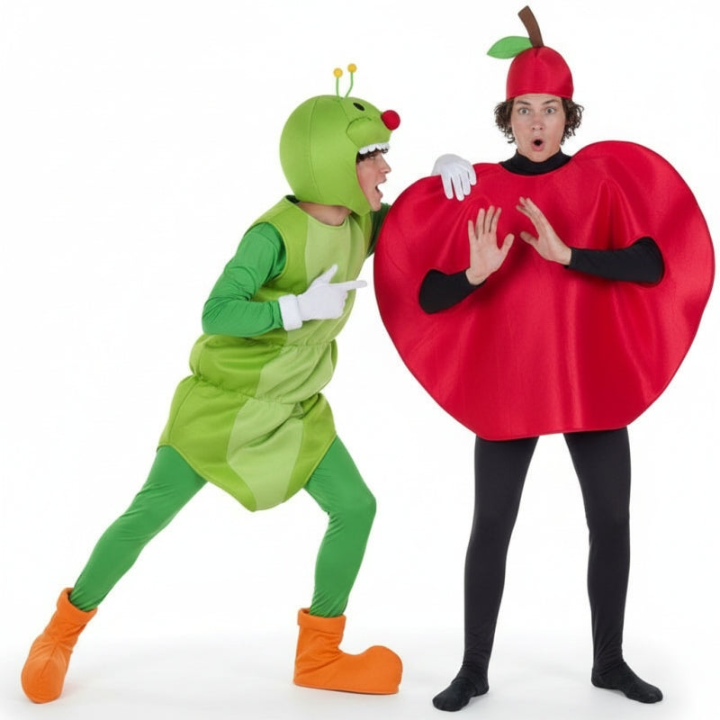 Costumi di coppia Verme e Mela