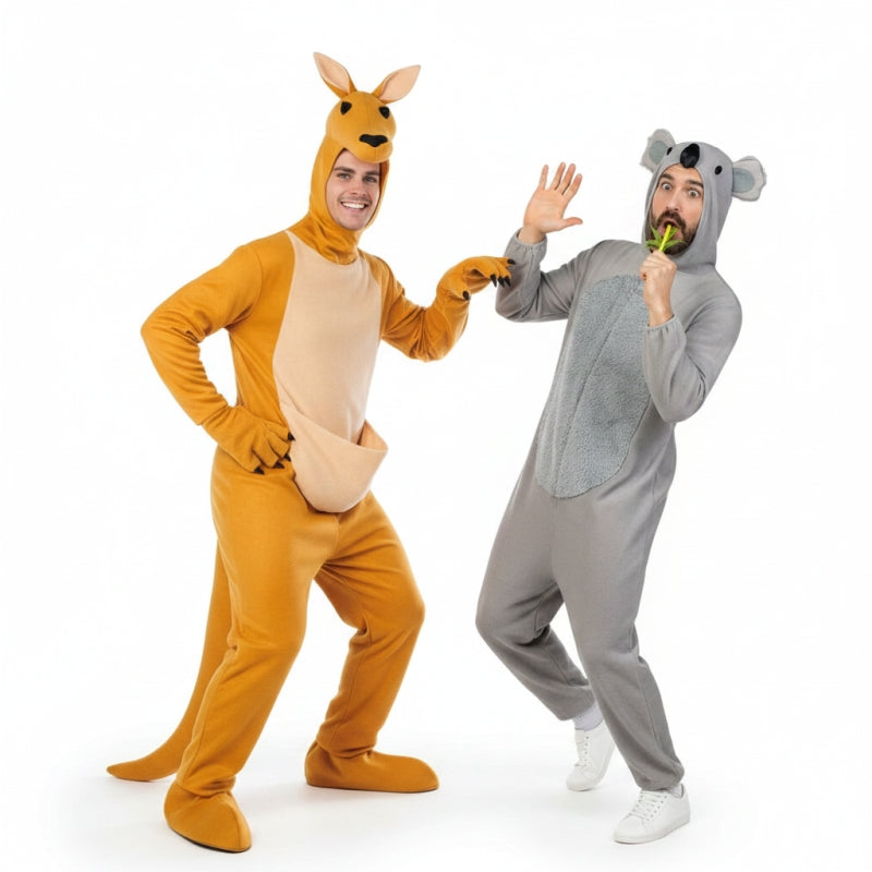 Costumi di coppia Canguro e Koala Australiani