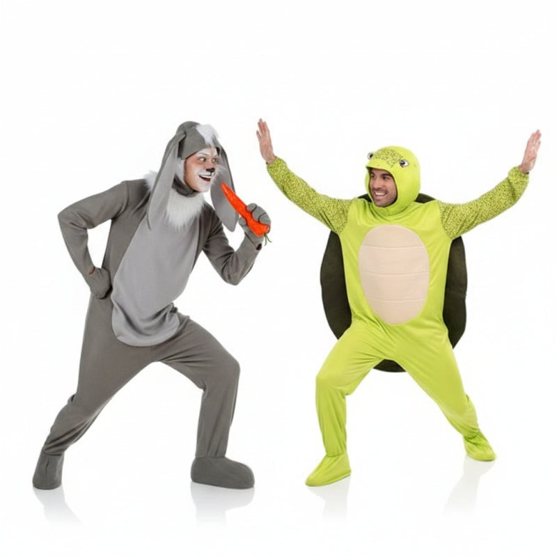 Costumi di coppia Favola La Lepre e la Tartaruga