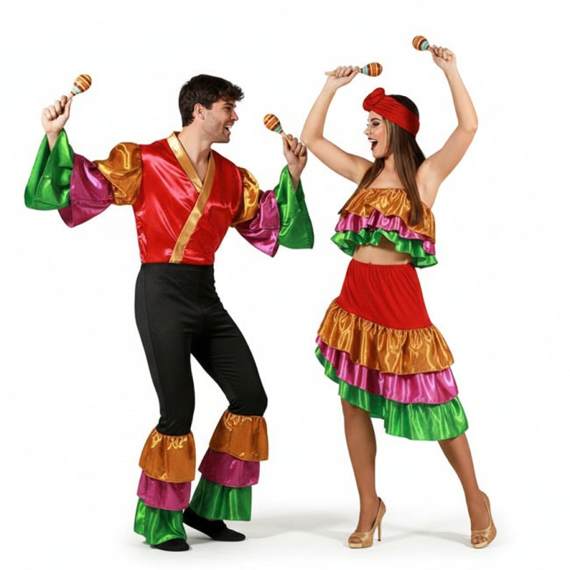 Costumi di coppia Rumberi Caraibici