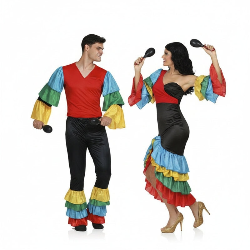 Costumi di coppia rumba brasiliana