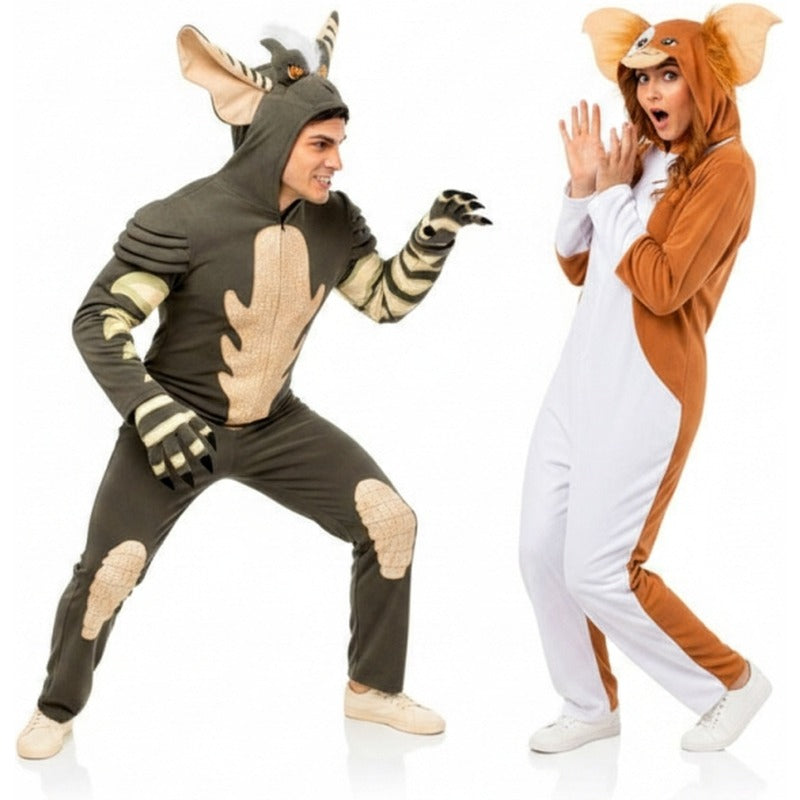 Costumi di coppia Stripe e Gizmo dei Gremlins