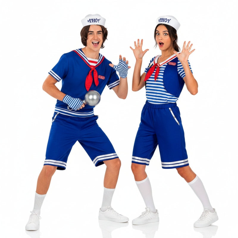 Costumi di coppia Steve e Robin Ahoy Stranger Things Ufficiale Netflix