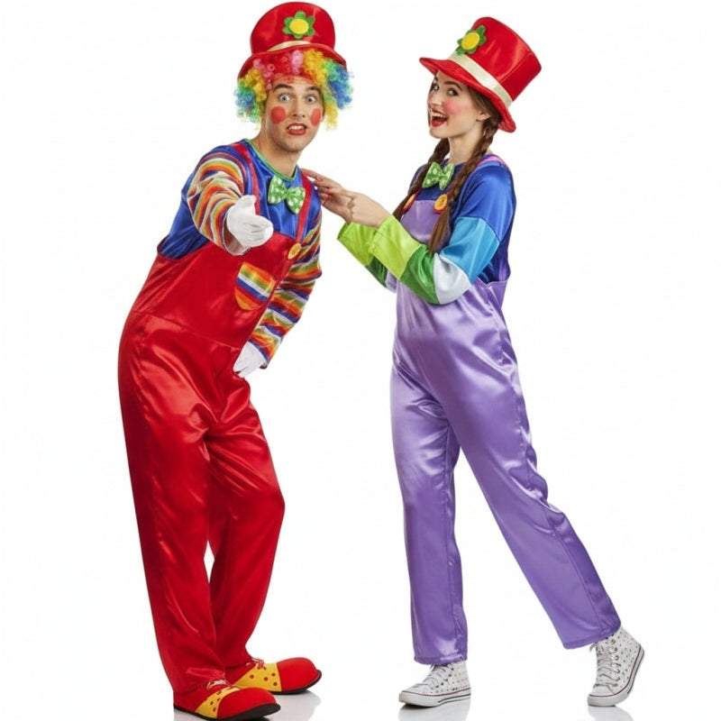 Coppia di Pagliacci Valentín e Piluki