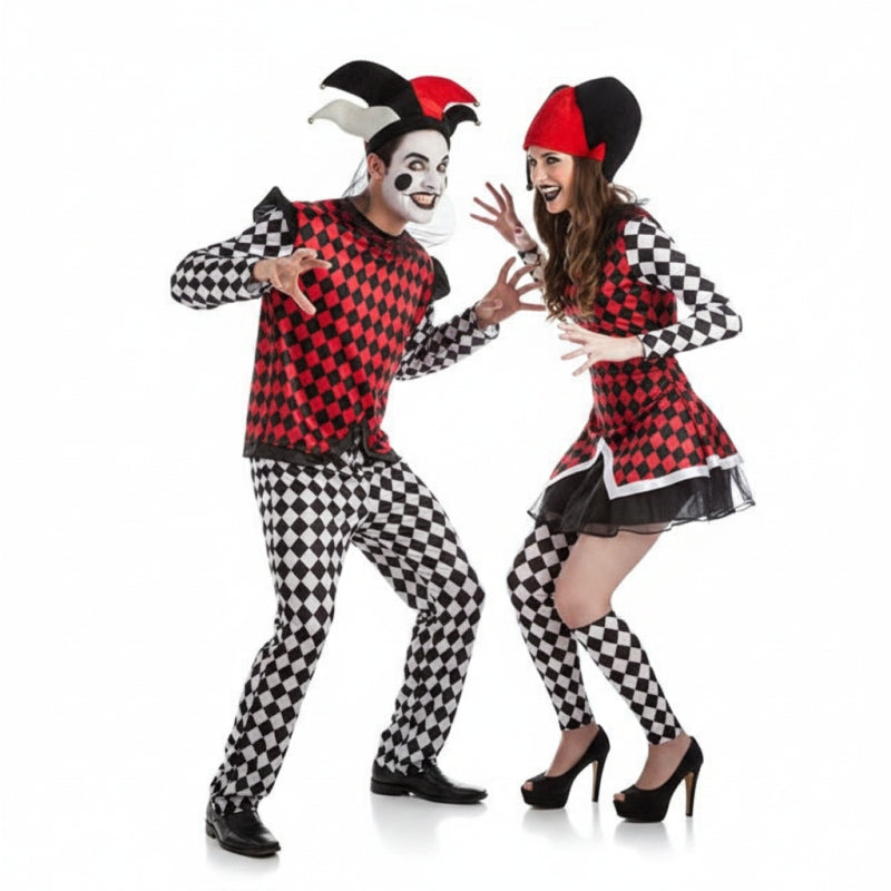 Costumi di coppia Arlecchino