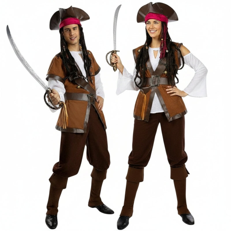 Costumi di coppia Pirati Filibustieri