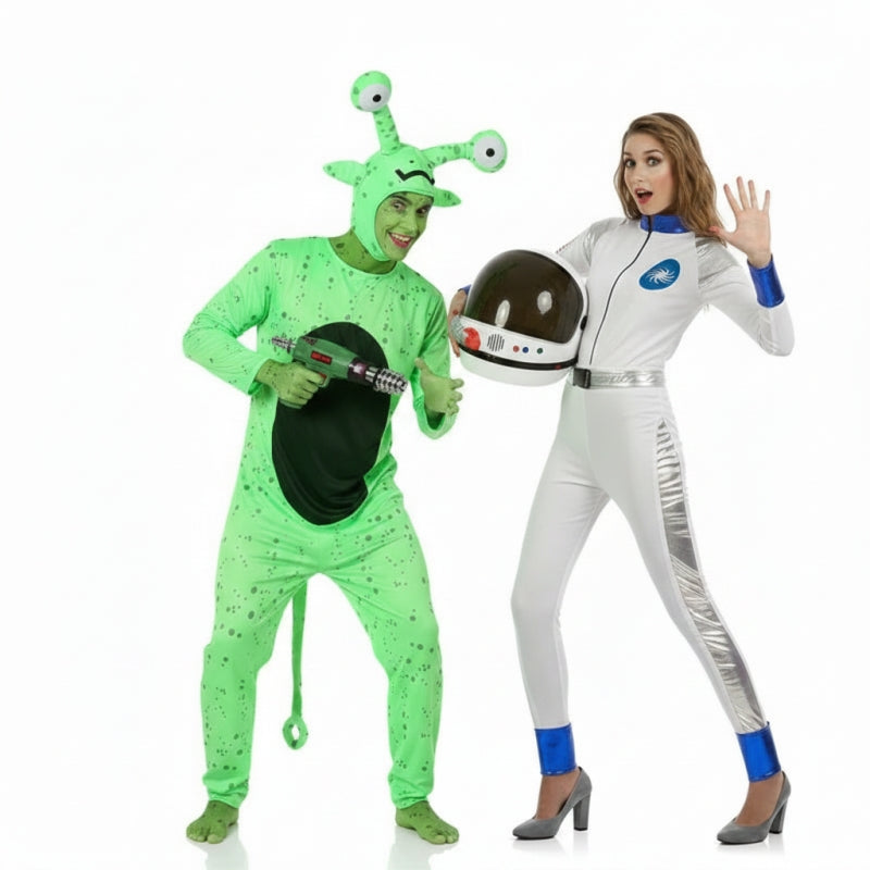 Costumi di coppia Alieno e Astronauta