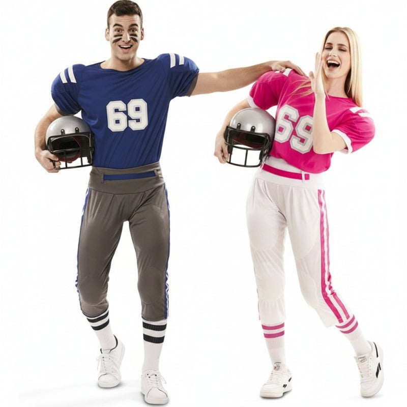 Costumi di coppia Giocatori di Rugby