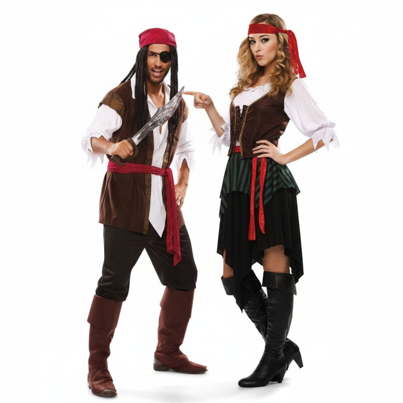Costumi di coppia Re pirati