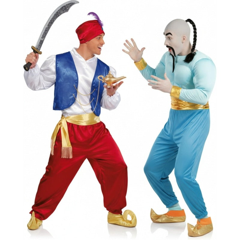 Costumi di coppia Aladdin e Genio