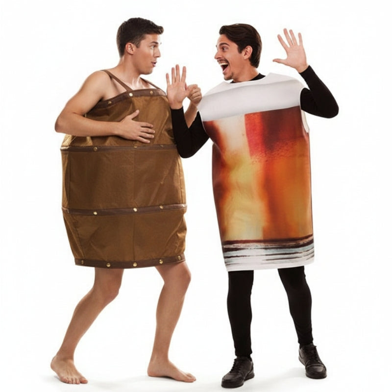 Costumi di coppia Fusto e Pinta di Birra