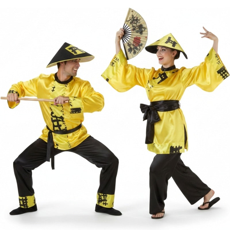 Costumi di coppia Cinesi gialli