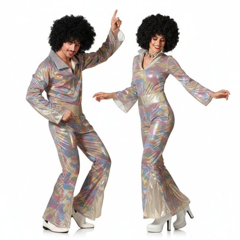 Costumi di coppia Disco Multicolore