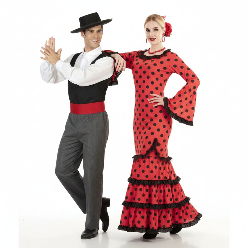 Costumi di coppia Ballerino Cordobese e Sevillana