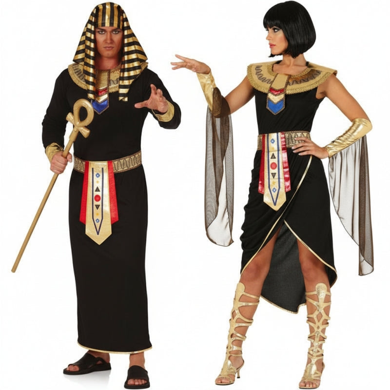 Costumi di coppia Egiziani neri