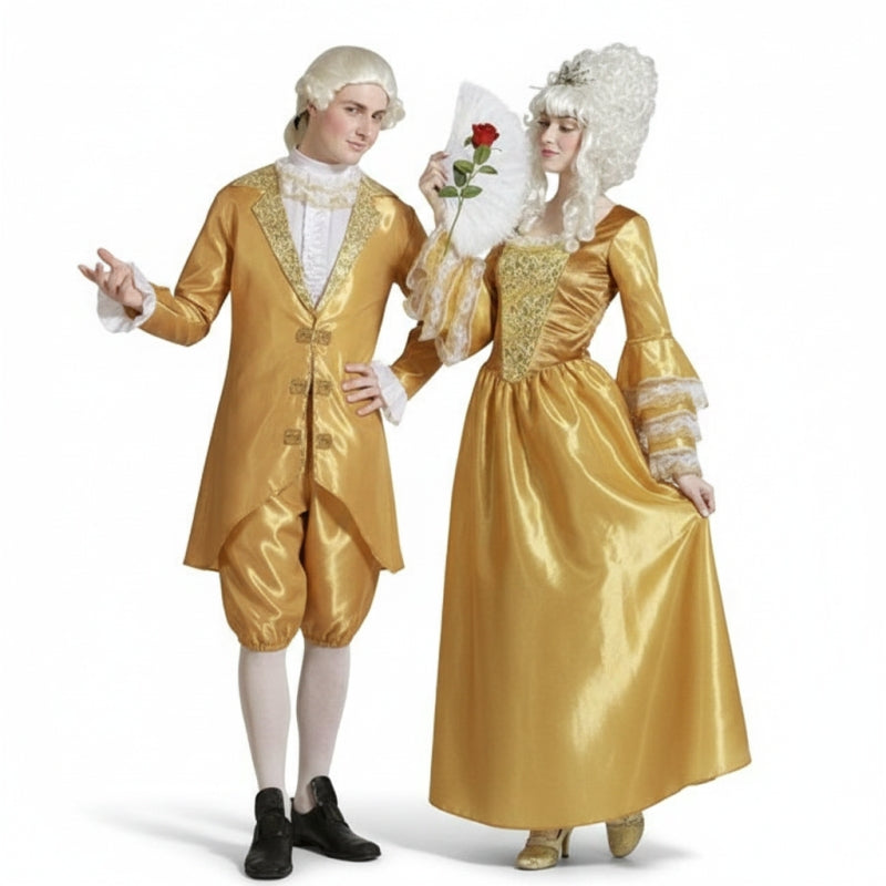 Costumi di coppia Cortigiani Oro