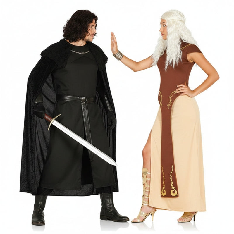 Costumi di coppia Jon Snow e Daenerys Targaryen