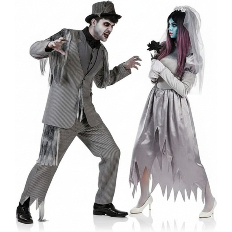 Costumi di coppia sposi fantasma