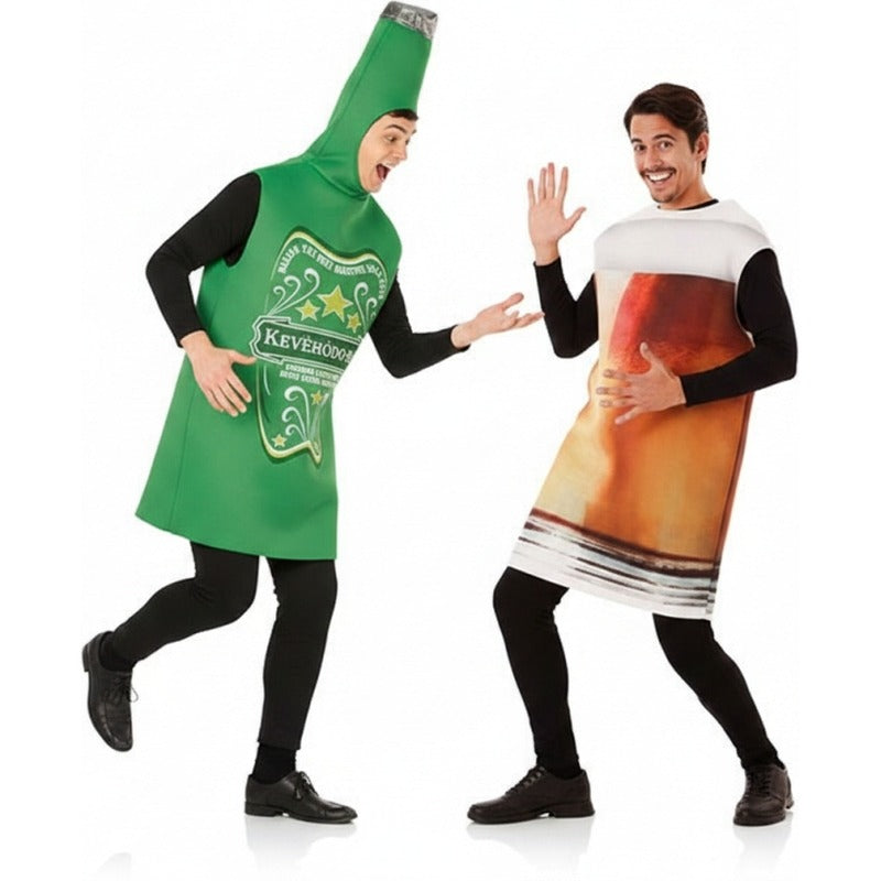 Costumi di coppia Bottiglia e Pinta di Birra
