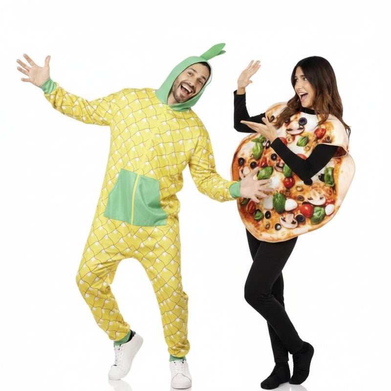 Costumi di coppia Pizza all’Ananas Panopoulos
