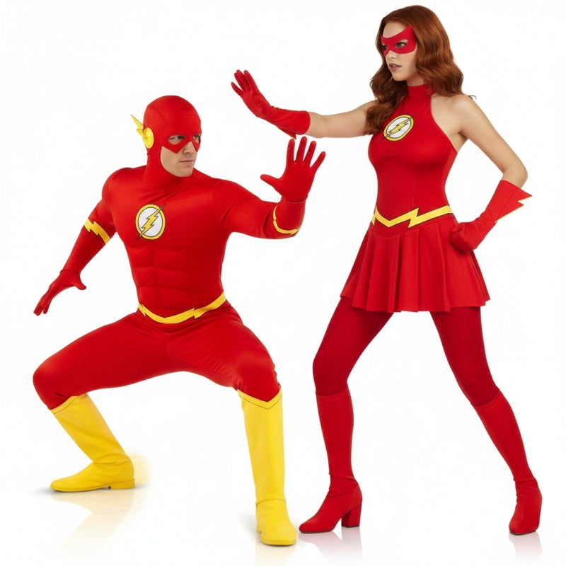 Costumi di coppia Supereroi Flash