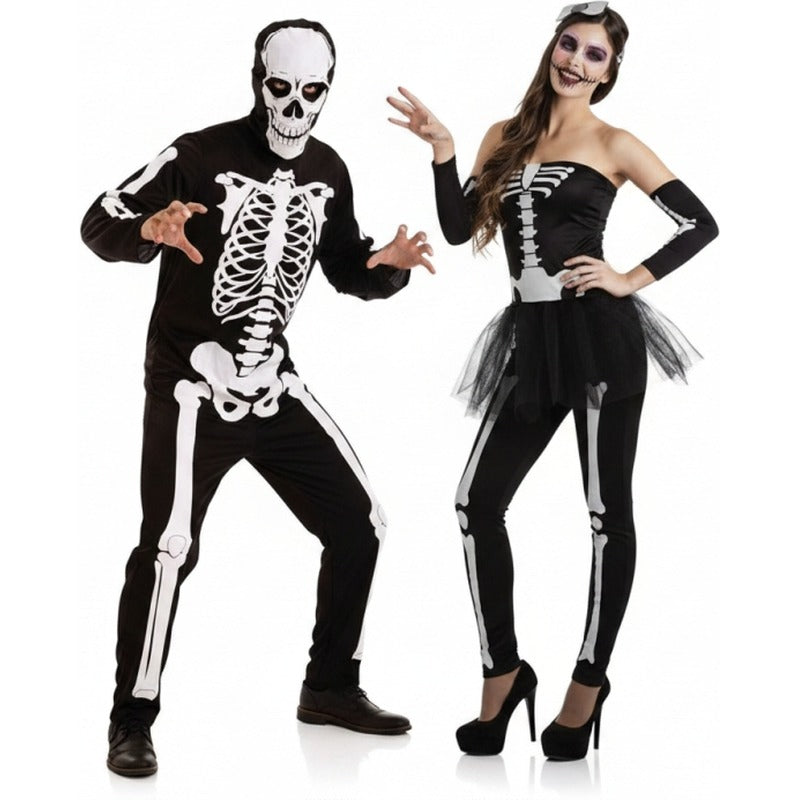 Costumi di coppia Scheletri Notturni