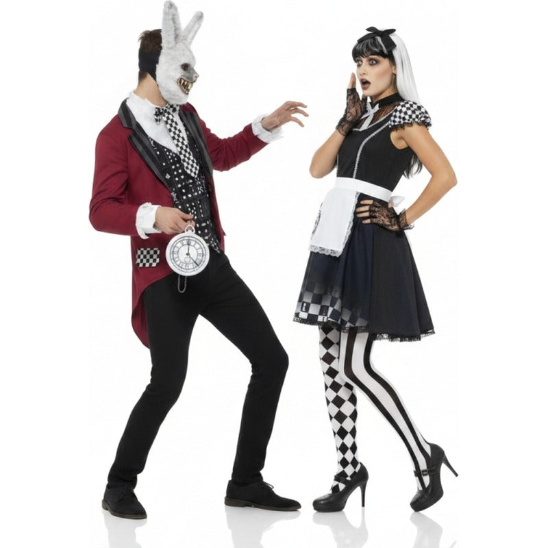 Costumi di coppia Coniglio e Alice Malvagi