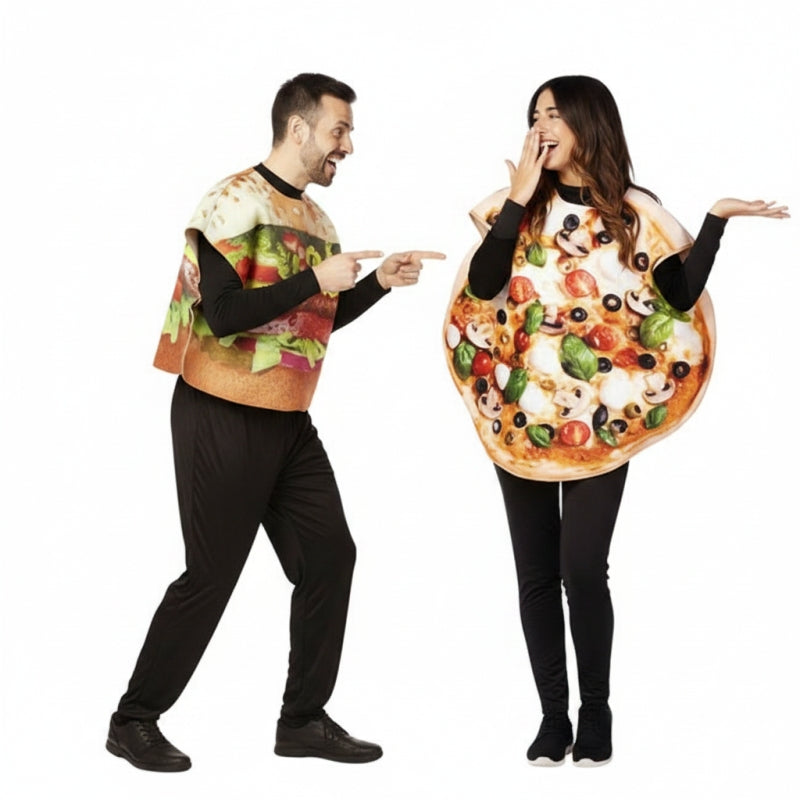 Costumi di coppia Fast Food