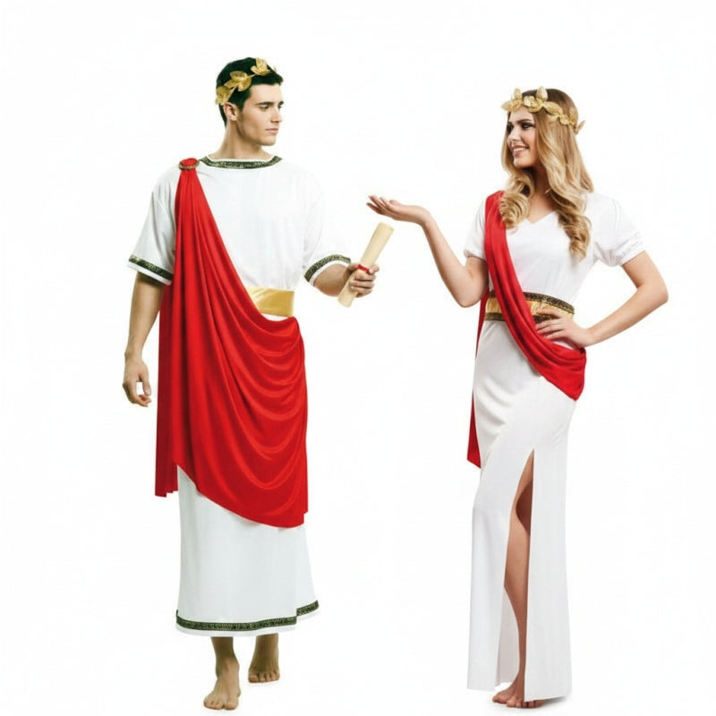 Costumi di coppia Romani Cesare e Agrippina