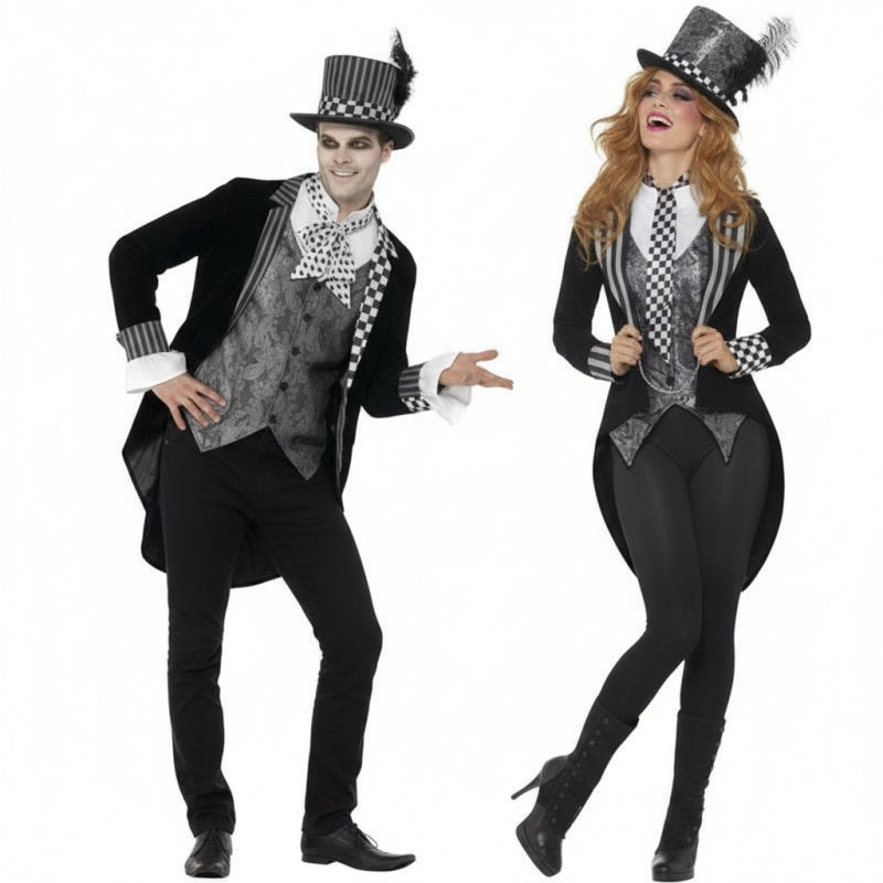 Costumi di coppia Cappellai matti delle tenebre
