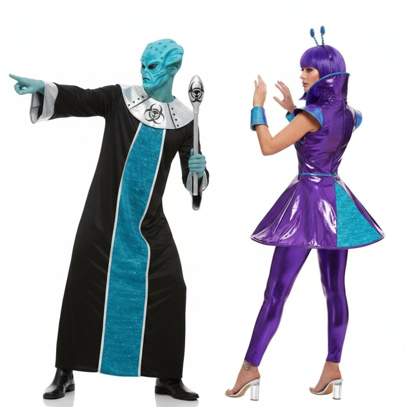 Costumi di coppia Alieni Deluxe